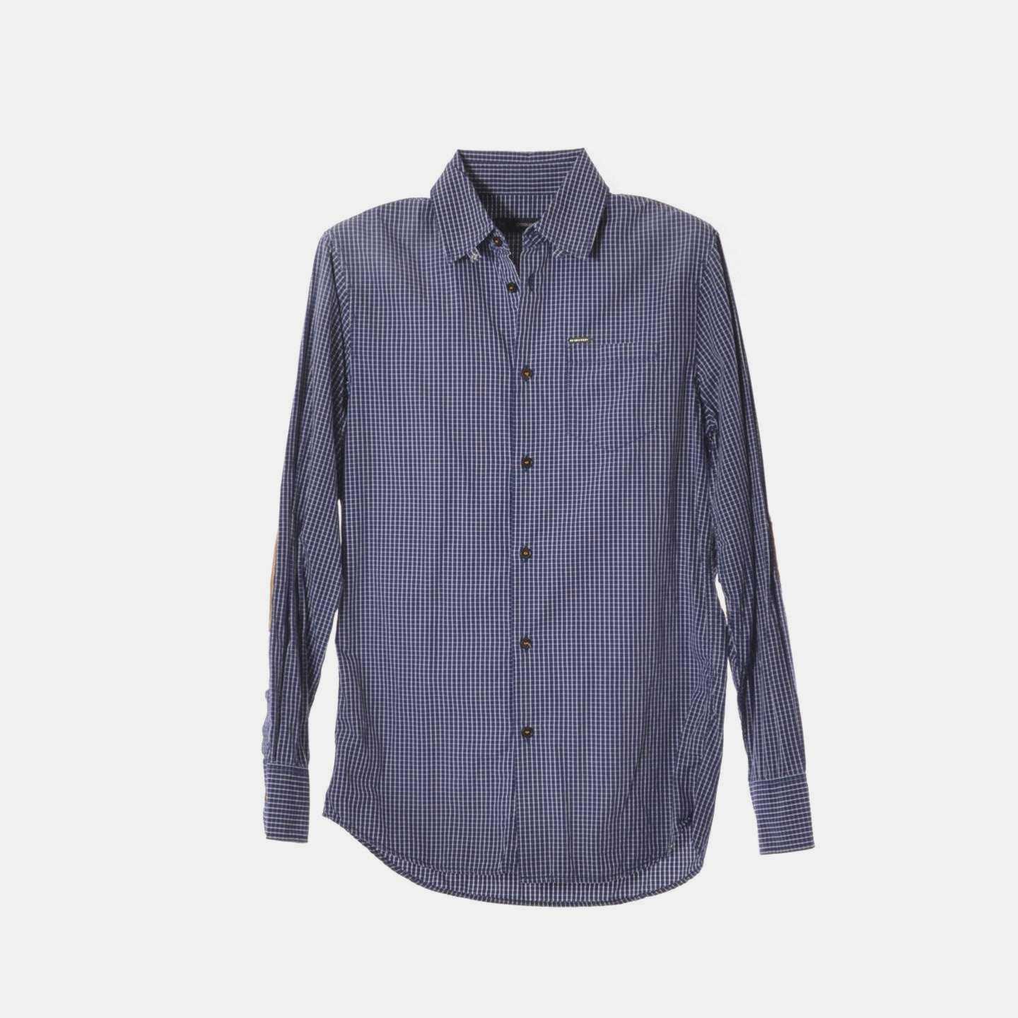 ELBOW PATCH CHECK SHIRT
