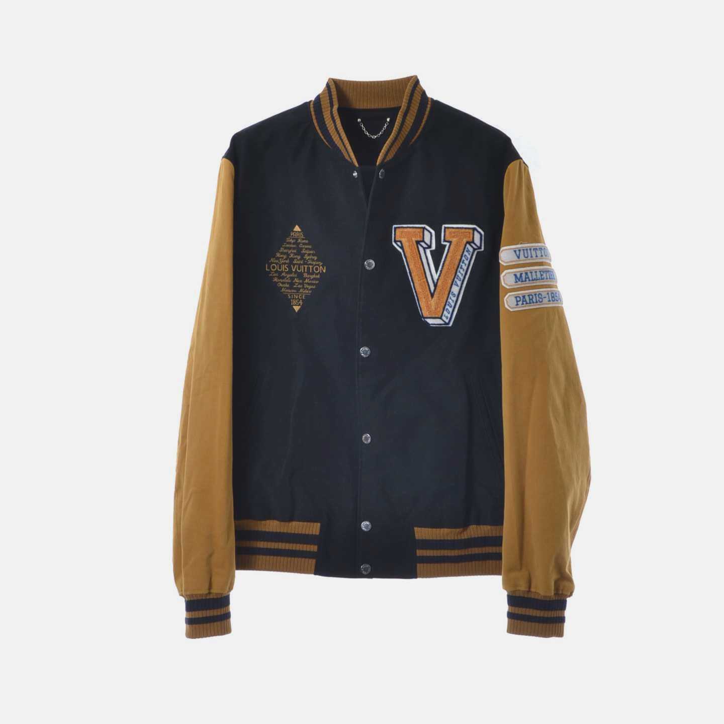 &amp;quot;FOREVER&amp;quot; EMBROIDERY VARSITY JACKET