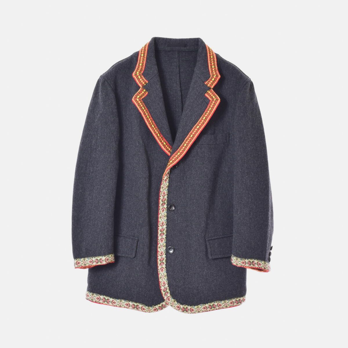 PIPPING WOOL JACKET